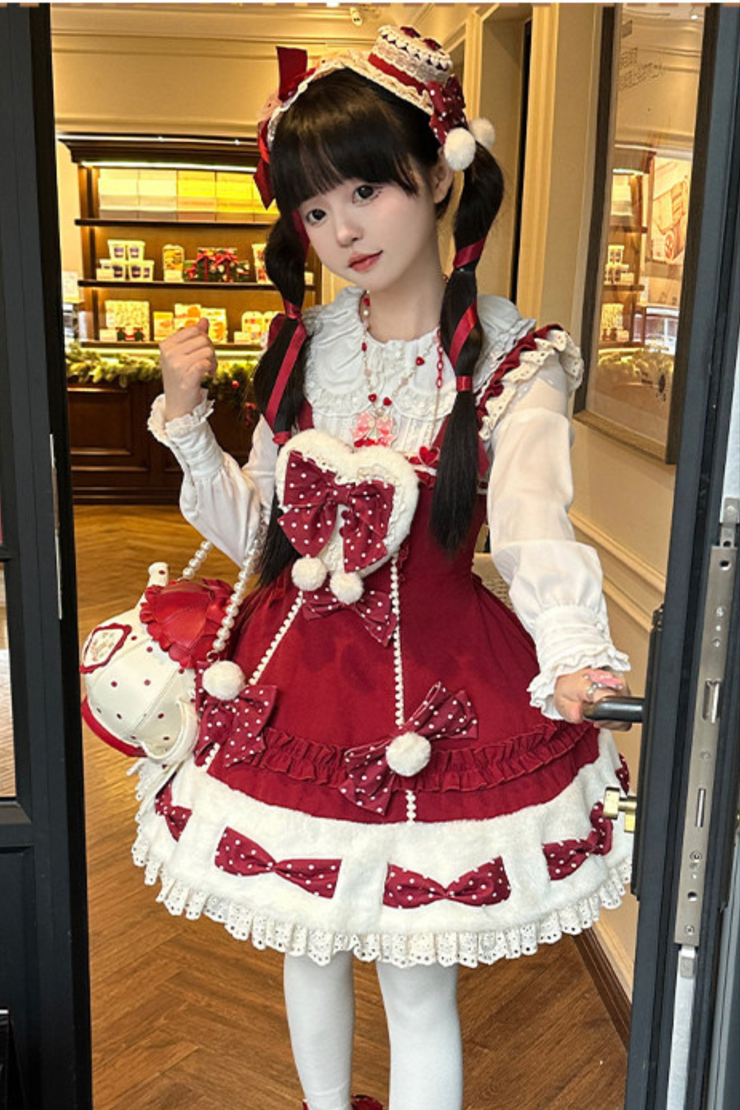 Snow Velvet Lolita Dress