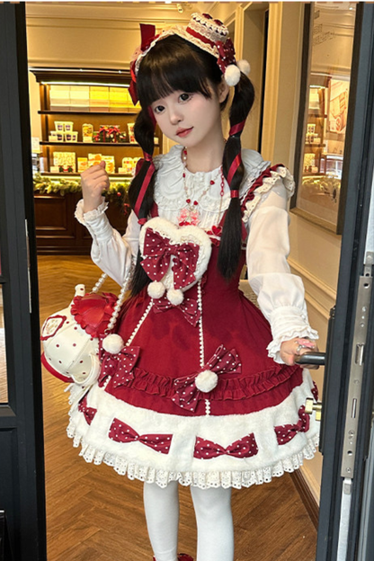 Snow Velvet Lolita Dress