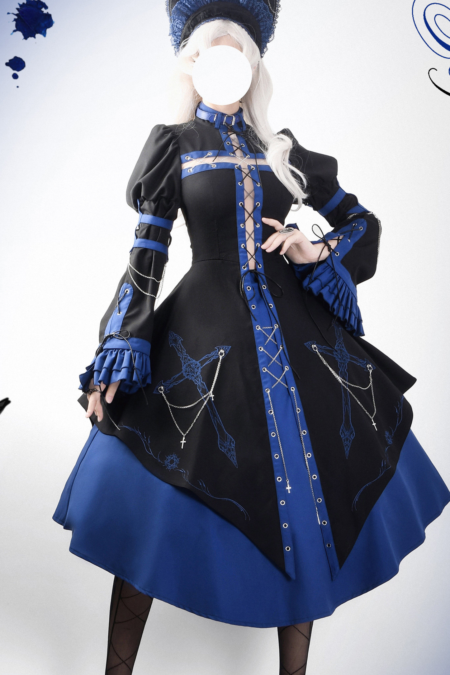 Gothic Lolita Dress + Nurse Hat