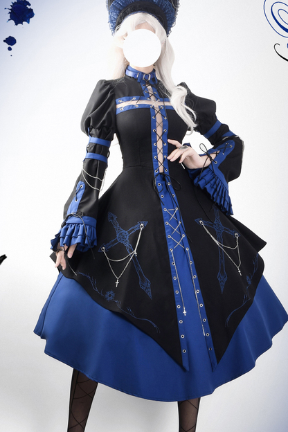 Gothic Lolita Dress + Nurse Hat