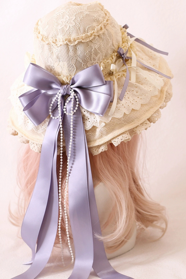 Big Bow Bic Lolita Hat