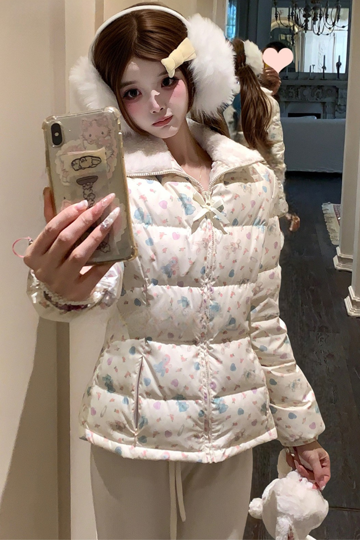 スイートフラワージャケット+パンツ