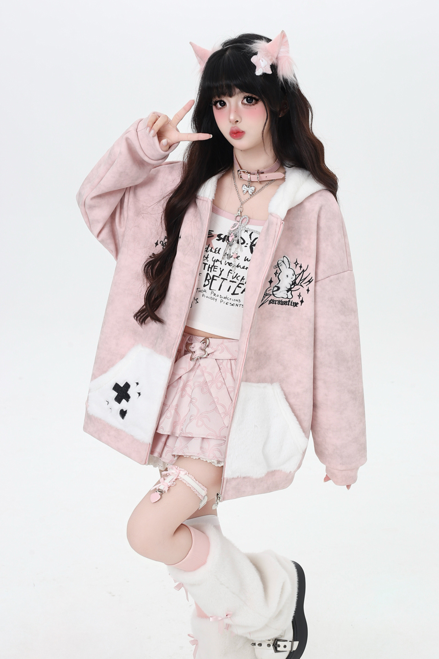 ラビットフードスイートジャケット