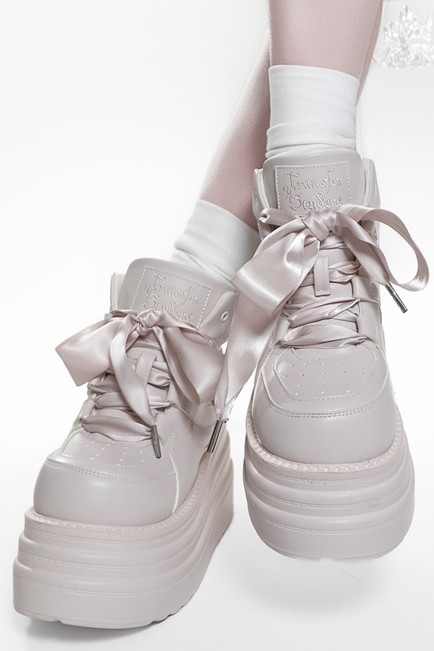 Wing-Shaped Platform Shoes