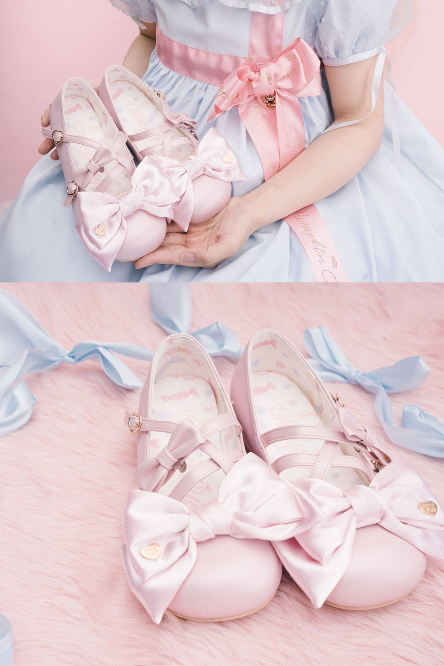 Satin Candy Lolita Shoes