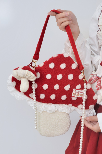 キノコクロスボディバッグ