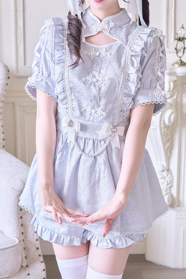 スイートチャイナセットアップ＋お団子ヘアピンペア