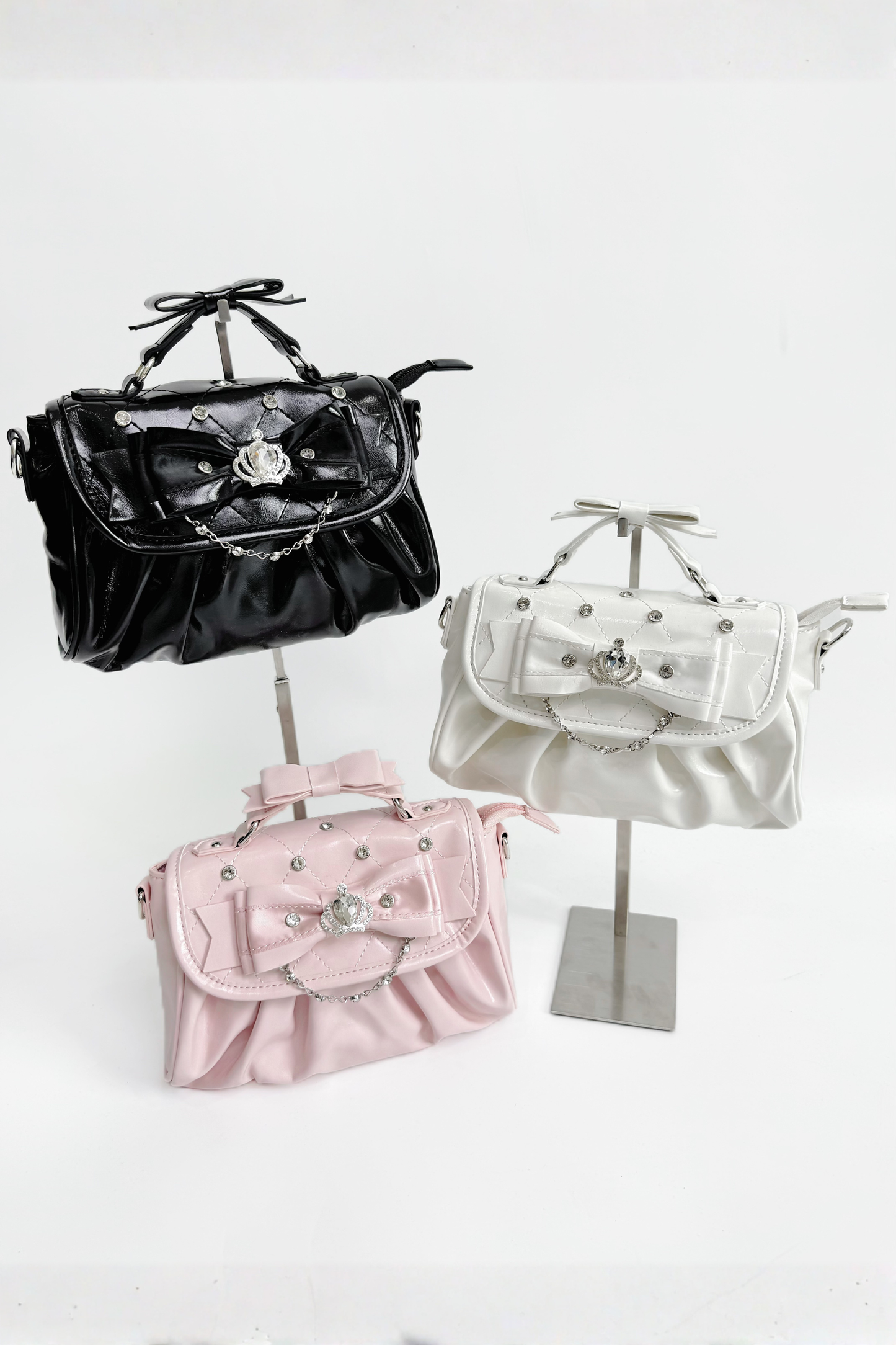 バッグラインストーンエレガントショルダーバッグ