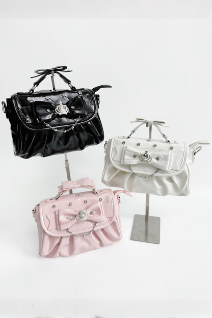 バッグラインストーンエレガントショルダーバッグ