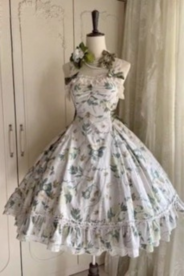 Camellia Moon River Jumper Skirt