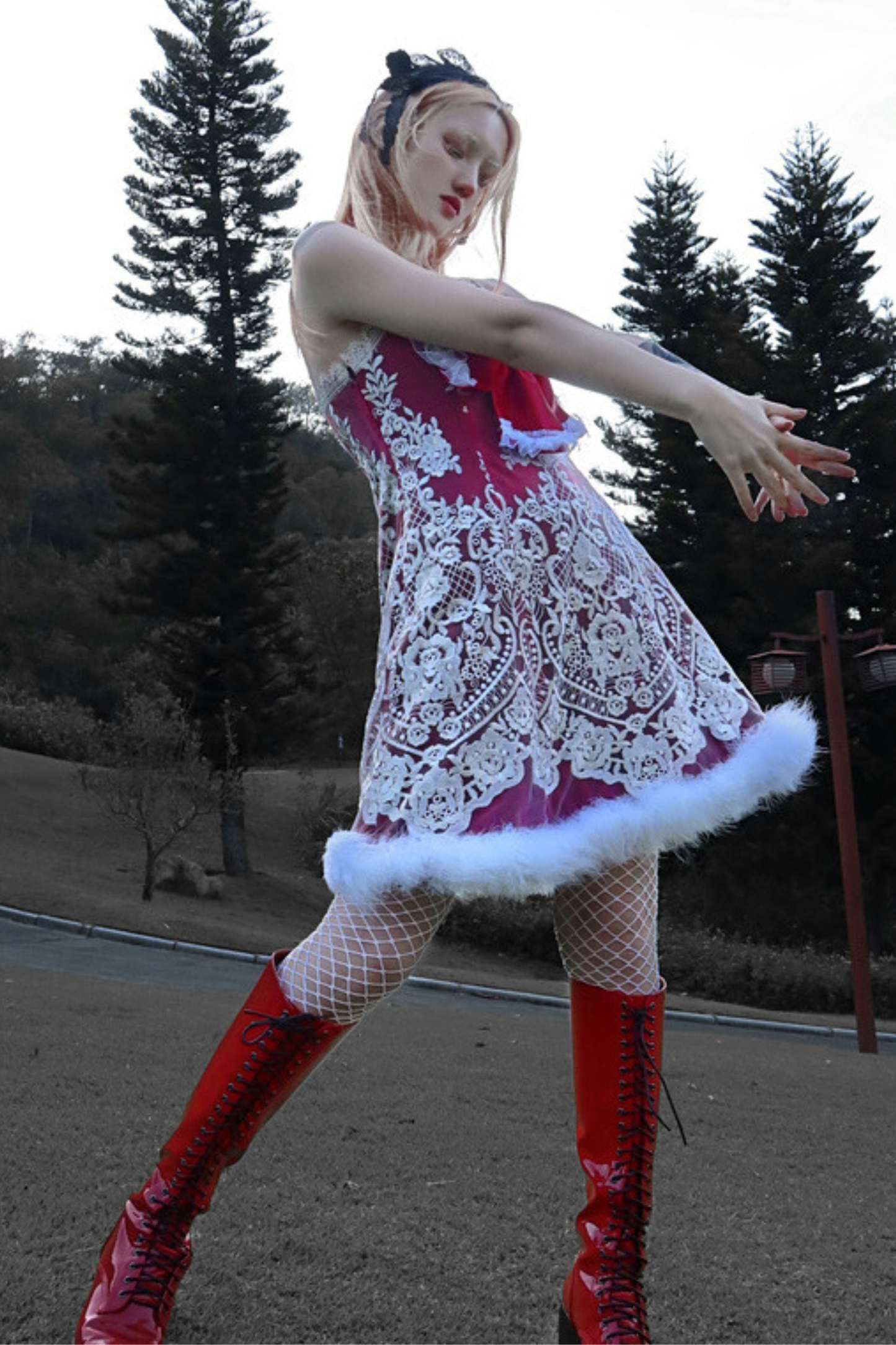 ダークデパートメントゴシックドレス