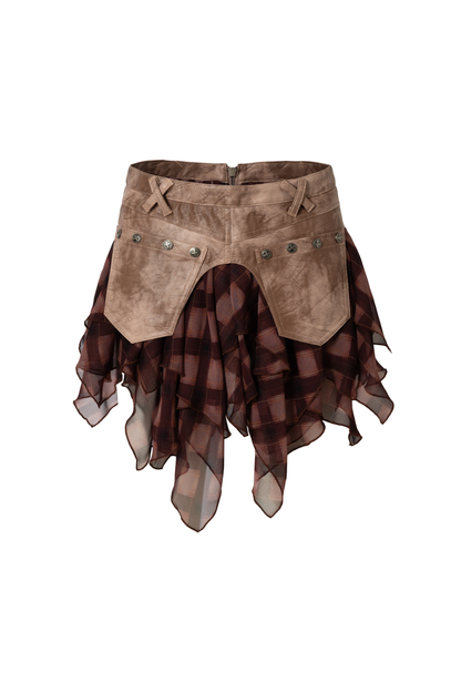 Retro-Punk-Patchwork-Jeansrock