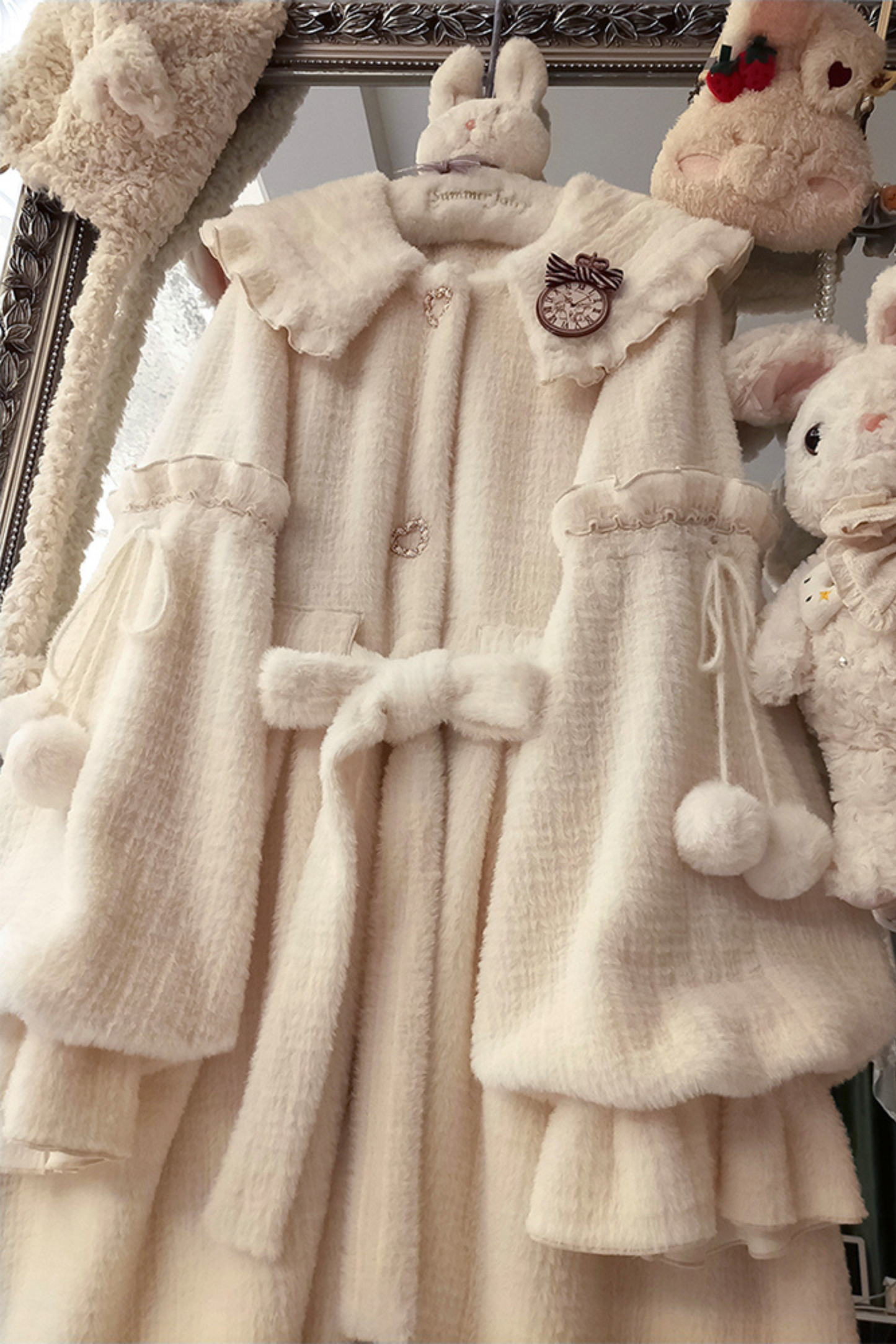 【予約商品】ウォームラビットファーロリータコート