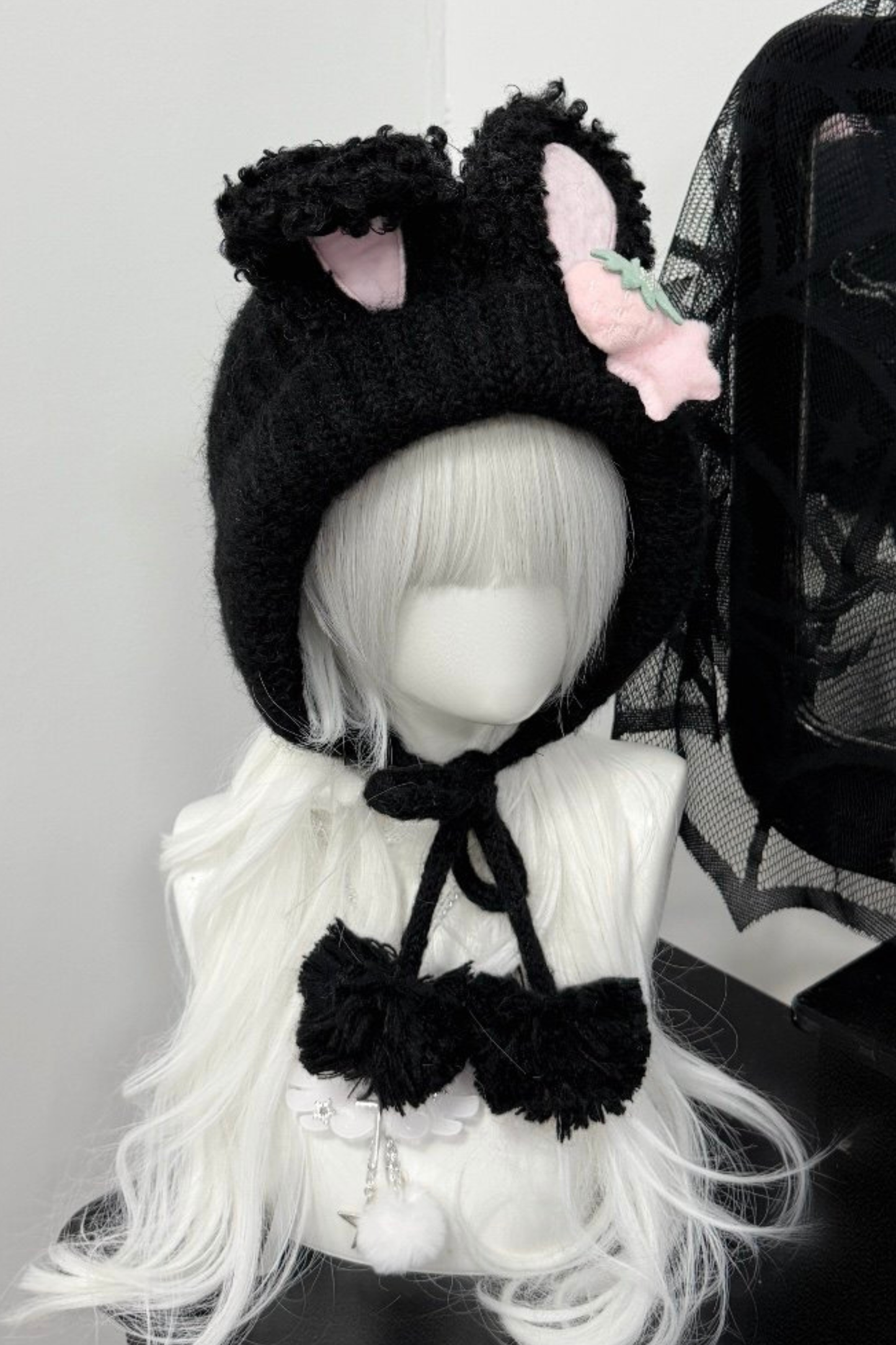 Rabbit Ear Knit Hat