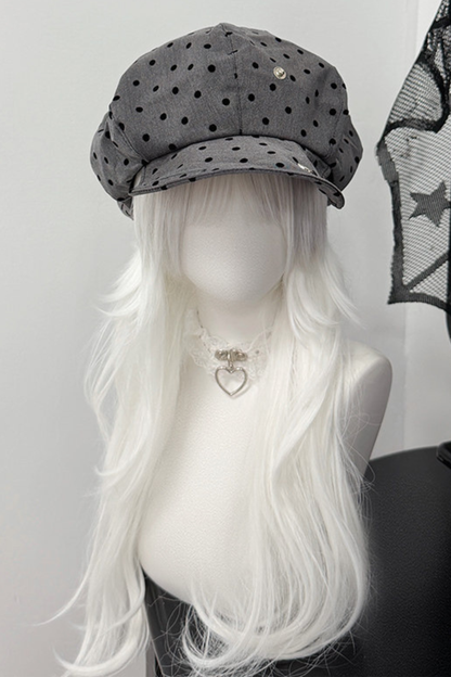 polka dot hat