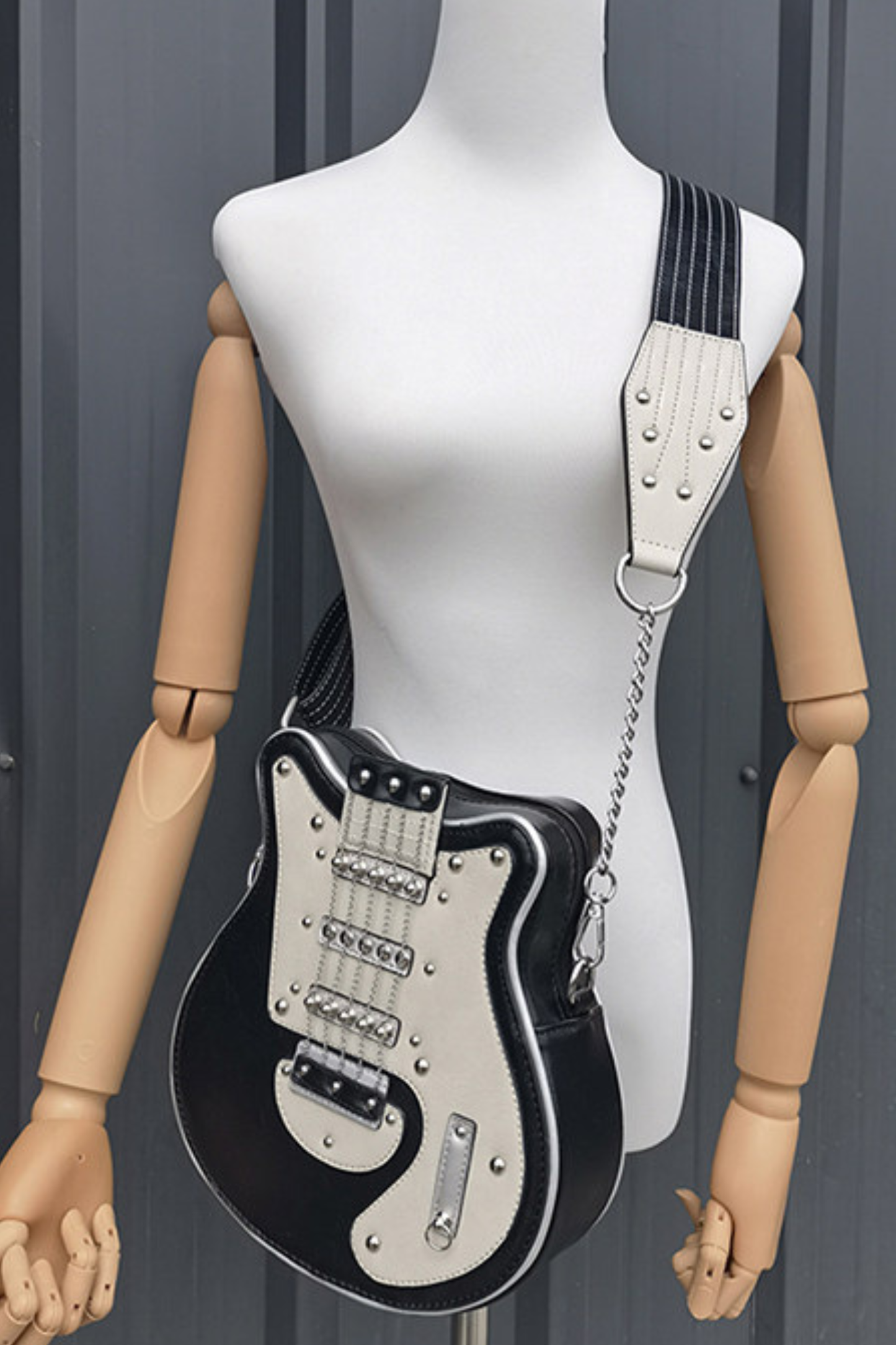 Rock Punk Guitar Crossbody Bag