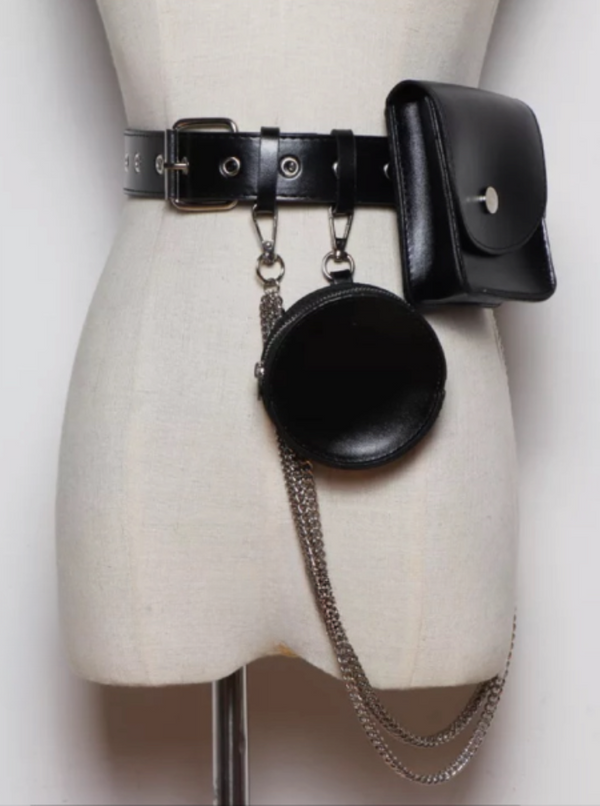 Military uniform] Accessories for Front Button Army Taste Split Dress