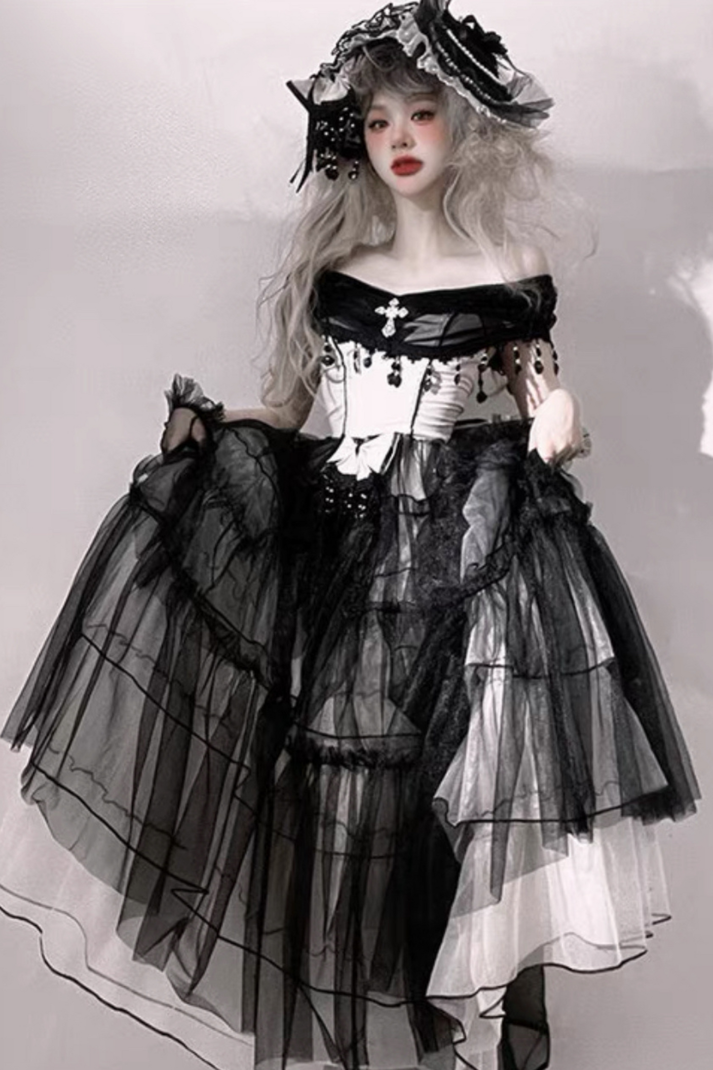 Gothic Mariage Rolly Ta Dress