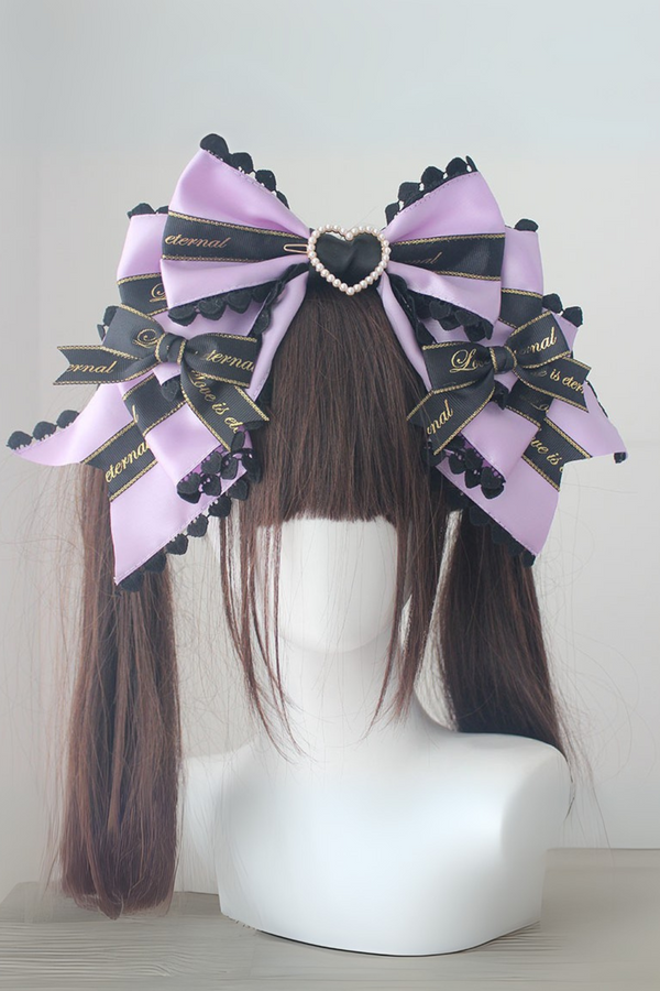 Big Ribbon Lolita Hair Accessories