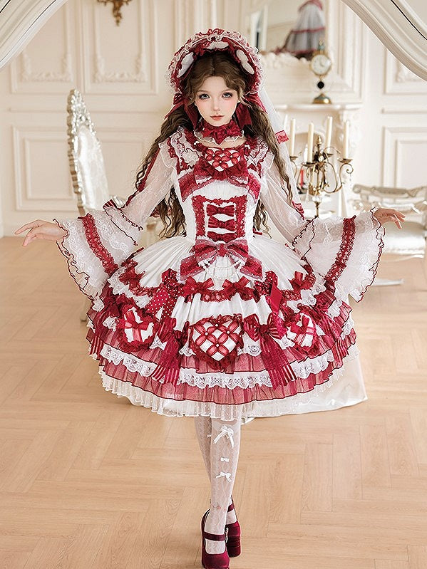 【12月26日予約締切】ピュアスイートローズファンタジーティアードロリータドレス