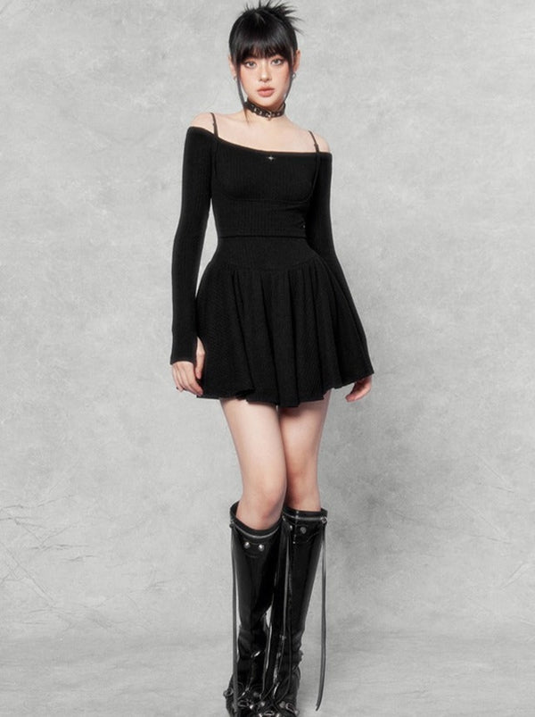 プロポーションスリムスタイルワンピース