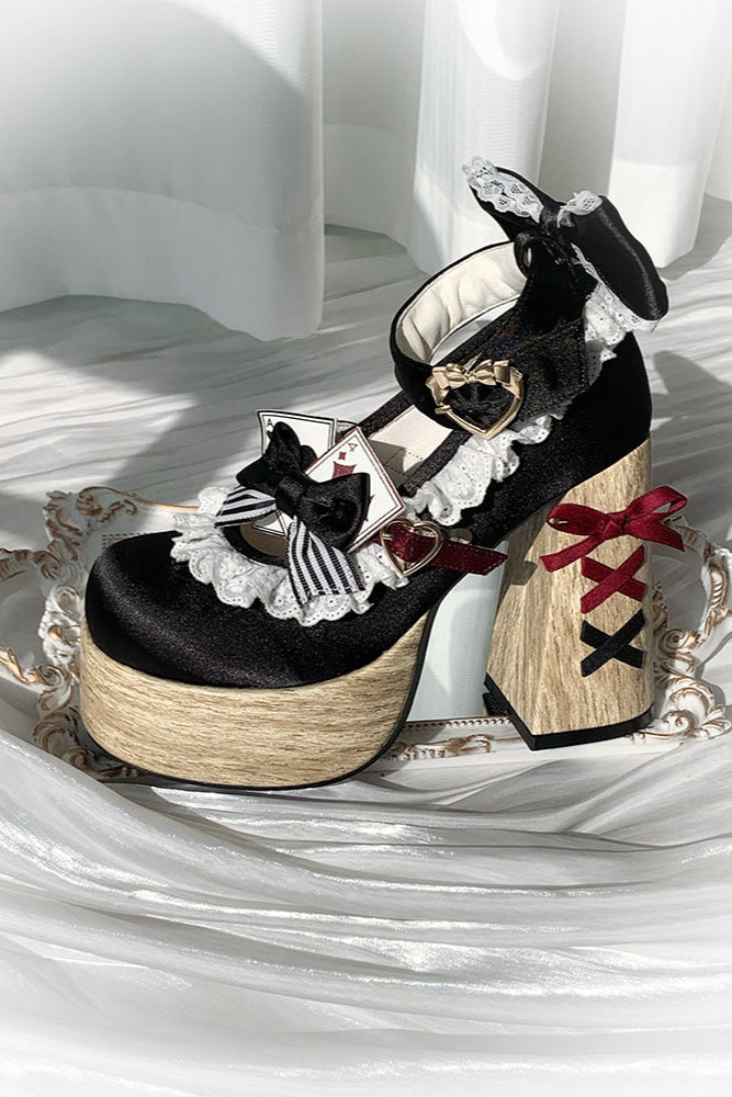 Alice's Adventures Retro Doll Lolita Heels