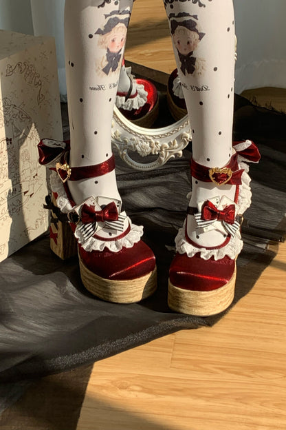 Alice's Adventures Retro Doll Lolita Heels