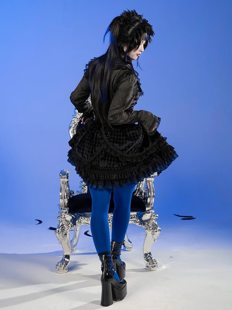 Deposit Will Never Be Again Original Design Gothic Twin Set Lolita Prince Line