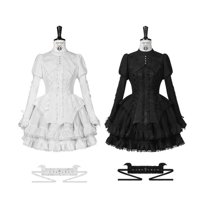 [Deadline for reservations: November 19] Camilla Spider Web Bat Gothic Dark Series Dress Full Set + Setup Full Set