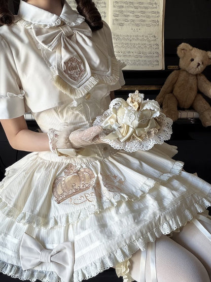 [Pre-order Deadline: March 31] Magical Academy Elegant Crown Embroidery Dress Type A/B