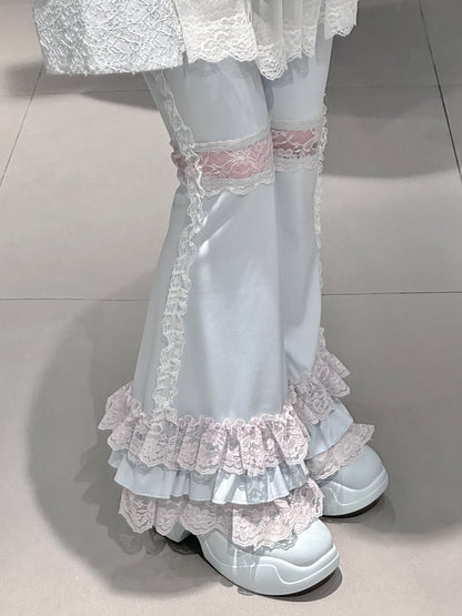 China Buckle Little Top + Uras Camisole + Flared Pants