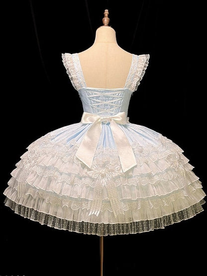 【12月26日予約締切】ピュアスイートローズファンタジーティアードロリータドレス