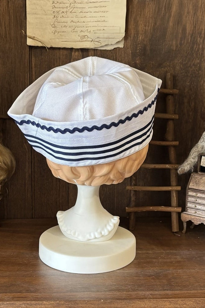 [Vorbestellartikel] Marine-Streifen-Sailor-Lolita-Serie Sailor-Schleifenhut