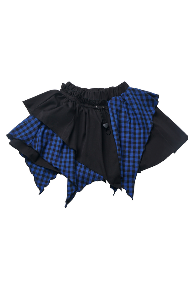 ネックニットY2Kスカートセット