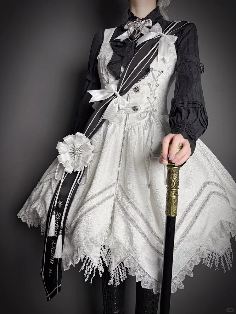 【2月23日予約締切】ドーンブレイカーゴシックジャカードミリタリービスチェサスドレス