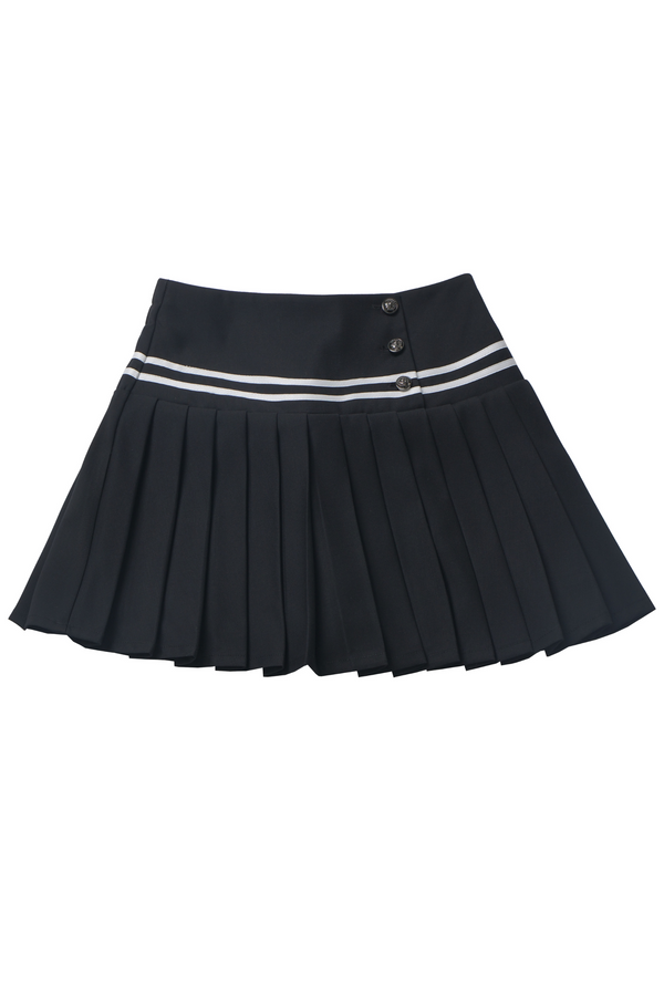 カレッジトレンチコートシャツスカートセット