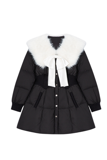 Rich Girl Fur Collar Down Jacket