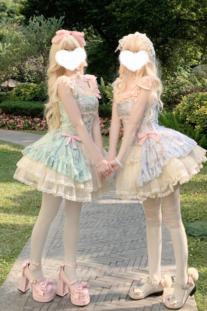 Butterfly Jacquard Sweet Princess Lolita Dress