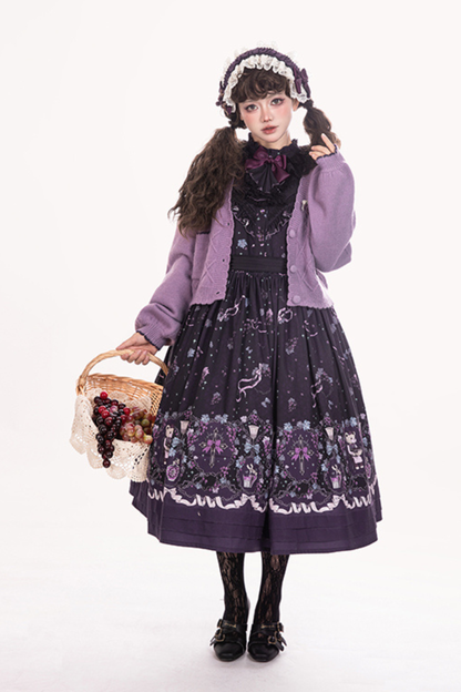 ワイナリーレトロベアロリータドレス