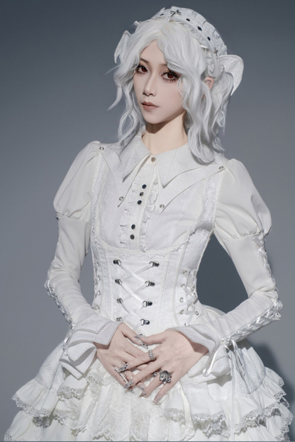 [Deadline for reservations: November 19] Camilla Spider Web Bat Gothic Dark Series Dress Full Set + Setup Full Set