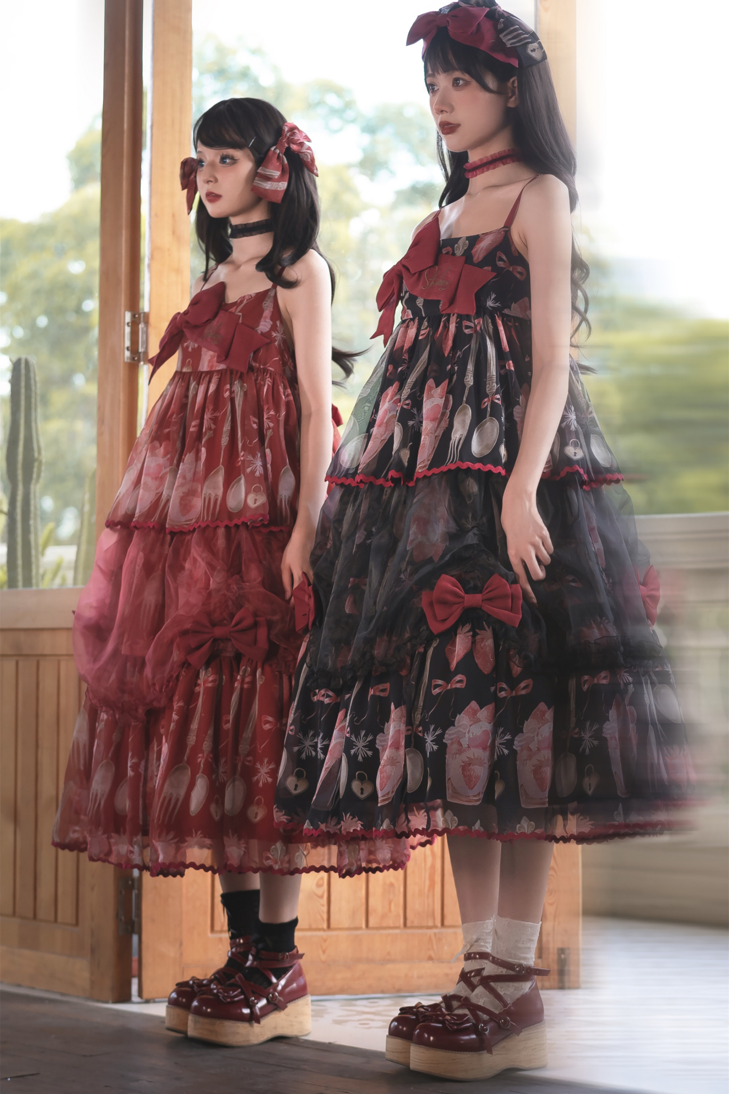 ストロベリーボックスロリータキャミソールドレス