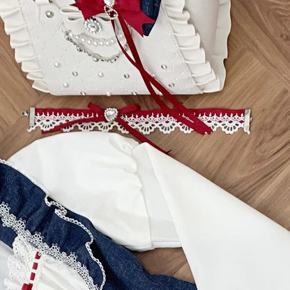 Snow White Snow White Juliet Sleeve Dress + Accessories