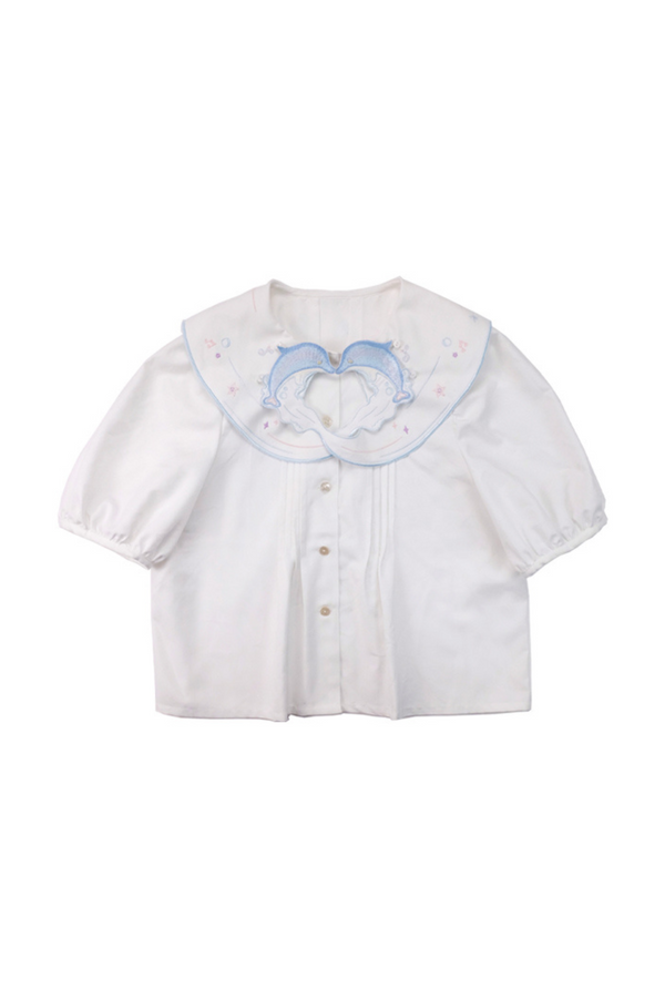 イルカウェーブマリンシャツ