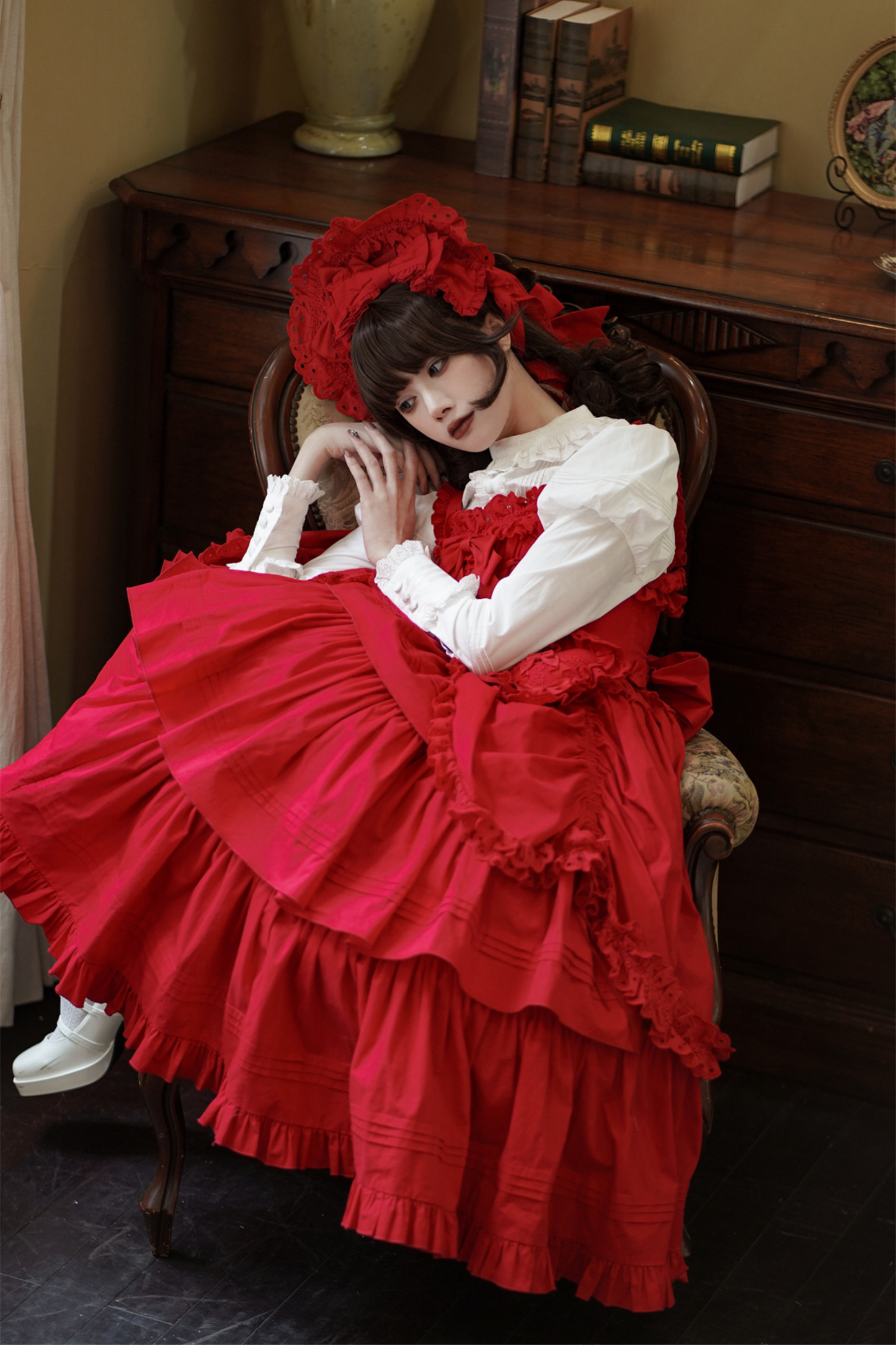 Lace Goth Subculture Dark Star Island Lolita Dress