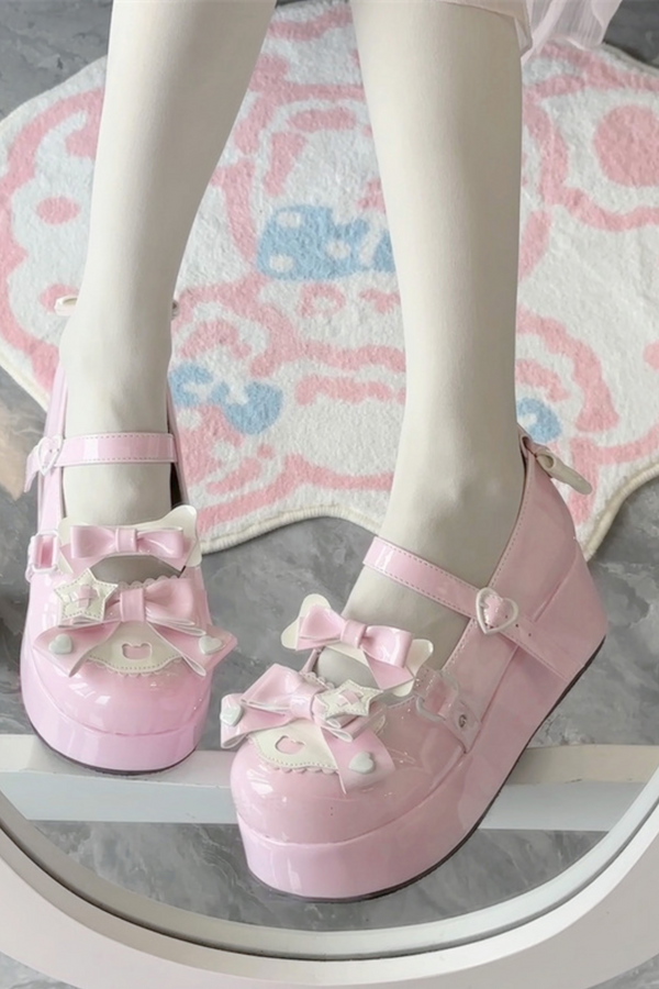 Cookie Lolita Make-A-Wish Knot Shoes