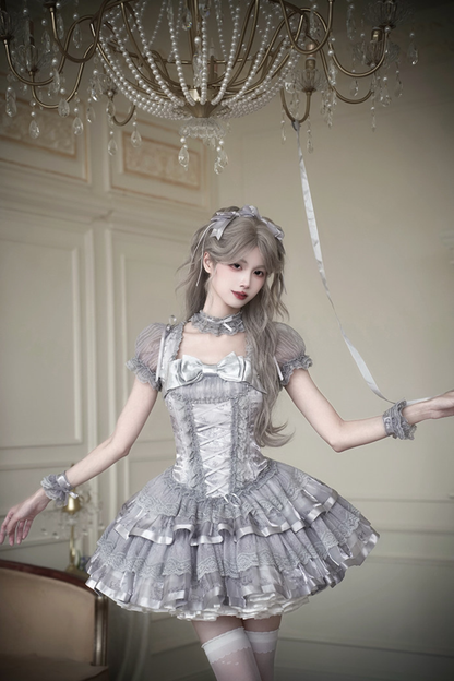 【4月3日予約締切】ギルデッドファンタジーロリータドレス+ジャンパースカート