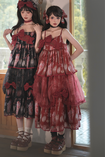 ストロベリーボックスロリータキャミソールドレス