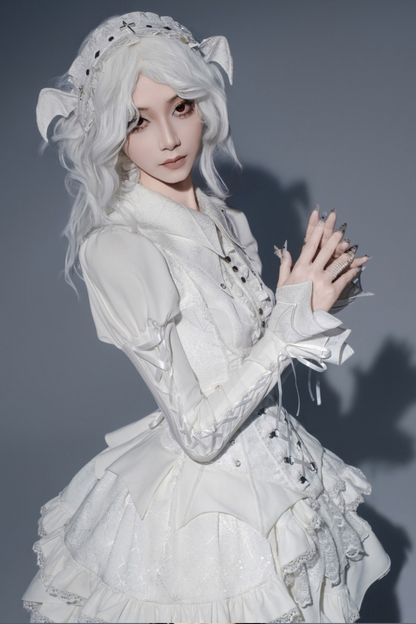 [Deadline for reservations: November 19] Camilla Spider Web Bat Gothic Dark Series Dress Full Set + Setup Full Set