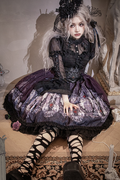 [Reservation Product] Gothic Girl Design Maria Sword Lolita Dress Set