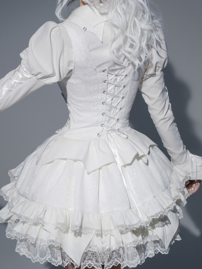 [Deadline for reservations: November 19] Camilla Spider Web Bat Gothic Dark Series Dress Full Set + Setup Full Set